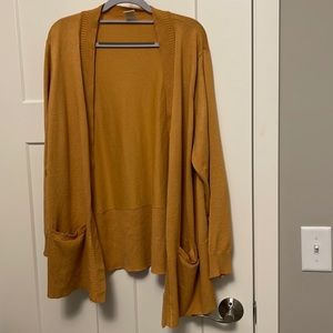 Gold cardigan